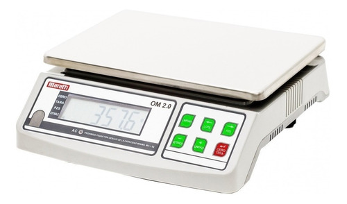 Balanza industrial digital Moretti OM-2.0  6kg 220V 33 cm x 22 cm