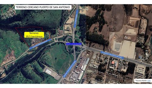 Estratégica Ubicación Terreno Camino A Puerto San Antonio