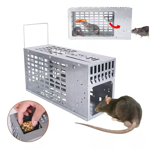 Trampas Para Ratas Ratones Efectivas Automática 3pcs