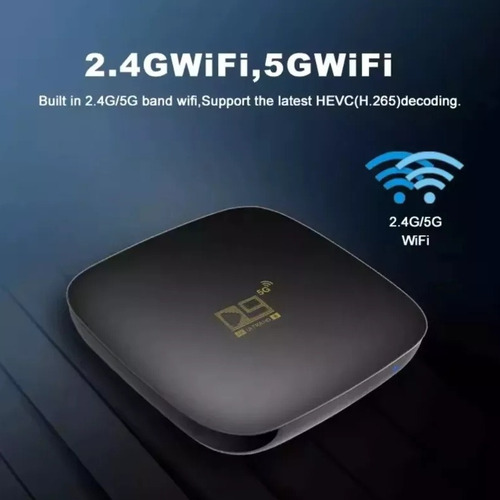 Tv Box 4k Hdmi Android --el Más Rápido-- ++con Bluetooth++ Negro Estándar