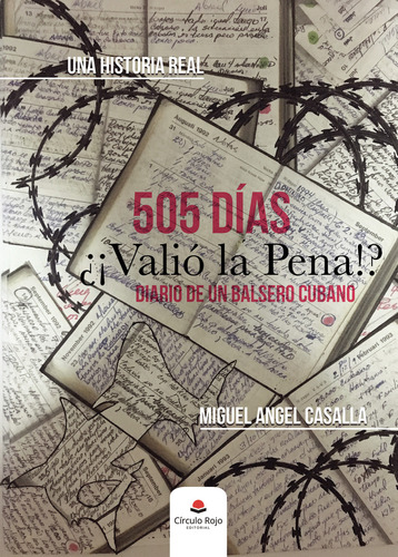 505 días. ¡¿Valió la pena?! Diario de un balsero cubano, de CasallaMiguel Ángel.. Grupo Editorial Círculo Rojo SL, tapa blanda, edición 1.0 en español