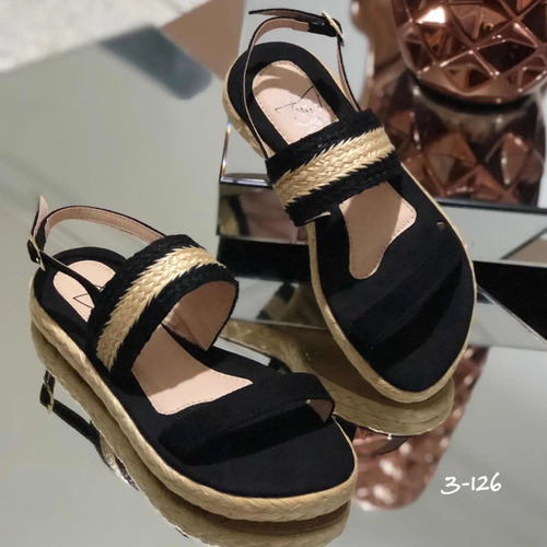 Sandalias Bajitas Planas Sandalias En Yute Fronterasstock | Envío gratis