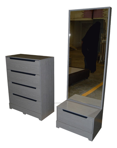 Recamara Zeen King Size Sin Base Ni Colchon Buros Dormitorio