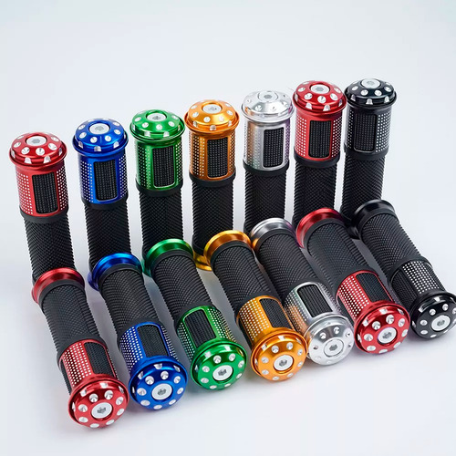 Puños Bicicleta Antiderrape Aluminio Mtb Ruta Bmx Empuñadura