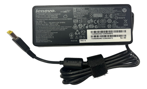 Cargador Lenovo 20v - 4.5a  Lenovo 730-15 730-15ikb 730-15i