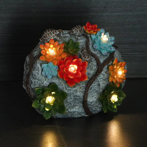 Luces Solares De Resina D Para Decoración De Patio Con Tortu