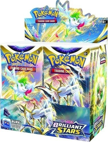 Caja De Sobres De Pokémon-espada Y Escudo Brillante Recue C