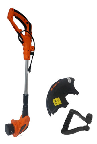 Imagen 3 de 3 de Desbrozadora de césped Truper DES-440T 450W color naranja y negro 127V con accesorios