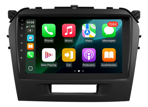 Multimidia Suzuki Vitara 16/19 Android 14 64gb Carplay 9p