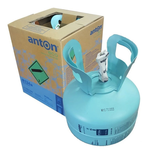 Garrafa Gas Refrigerante Anton R134a 3,4 Kg
