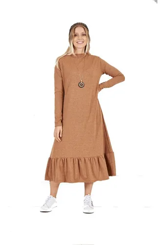 Vestido Mujer Corto Manga Larga De Morley Lanilla Brush