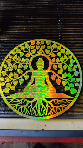 Decoración Buda  Geometría Sagrada Meditación | 6mm | 40cm