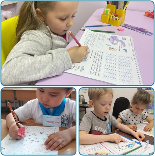8 Piezas De Agarres De Lápiz Para Escritura A Mano