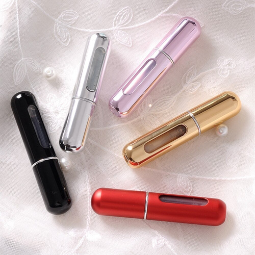 Imagen 3 de 5 de Mini Perfumero Portatil Recargable 5ml Atomizador Colores