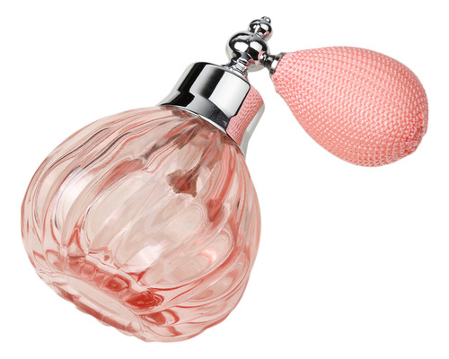 Botella De Perfume De Vidrio Recargable Atomizador Corto