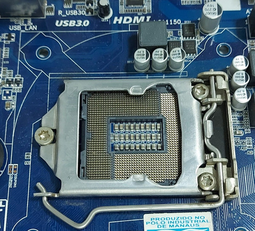 Placa Mãe 1150 Ddr3 Ipmh81g1 Sem Espelho - Usada (Usado)