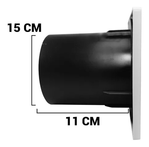 Extractor de aire Hydra HY-VF150A 150mm blanco 6 pulgadas