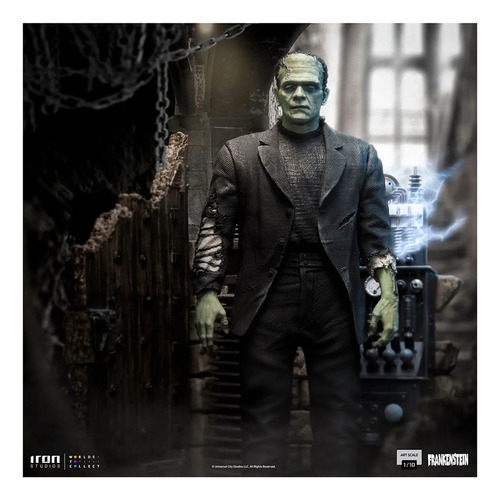 Boneco Frankenstein`s Monster 76522 Iron Studios em escala 1/10