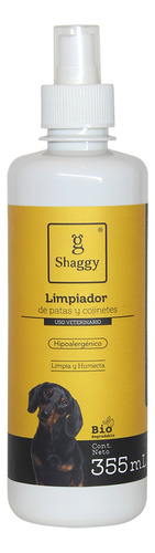 Shaggy Limpiador Perro Patas Cojinetes Hipoalergénico 355ml