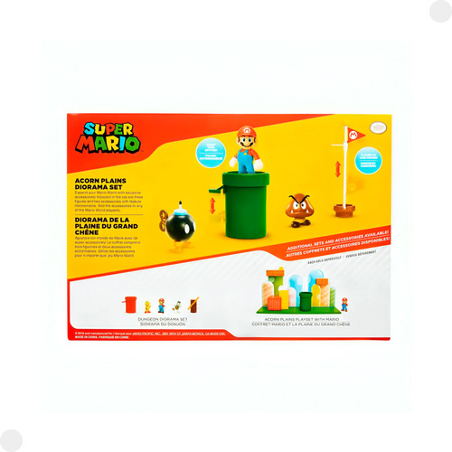 Conjunto Super Mario Cenário C/ Acessórios 004267 - Sunny