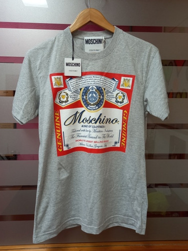 Playera Moschino Xs Autentica Con Msi 