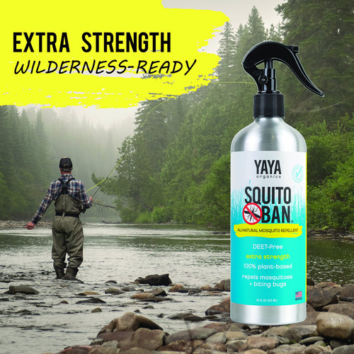 Squito Ban Repelente De Mosquitos Yaya Organics, Todo Natur
