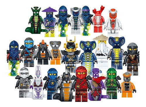 24 Minifiguras De Ninjago