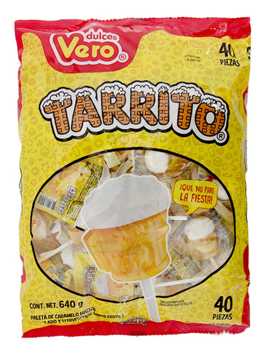 Paleta Tarrito Vero 40 Pz