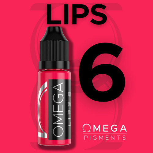Pigmentos Para Micropigmentación De Labios 17 Ml Color Lips 6