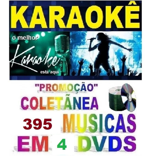 Imagem 1 de 3 de 4 Dvds Pop Rock/hits, Axé/pagode, Mpb, Sertanejo. Karaoke