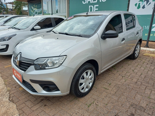 Imagem 1 de 8 de Renault Sandero 2020 1.0 Life 12v 5p