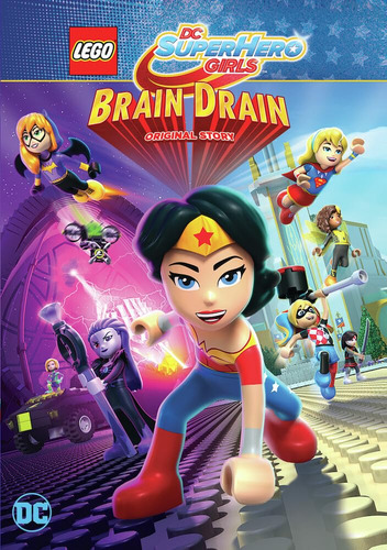 Lego Dc Super Hero Girls Brain Drain Dvd Ews