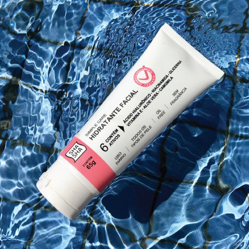 Hidratante Facial Para Os Tipos De Pele Oil Free 65g Momento de aplicação Dia/Noite Tipo de pele Todo tipo de pele