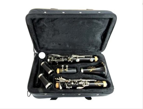 Clarinete Eagle Sib 17 Chaves -- Sistema Boehm Cl04n - C/ Nf