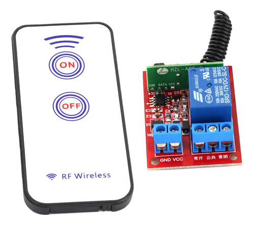 12v Channal 1ch Rf Receptor Inalámbrico Retransmita Con