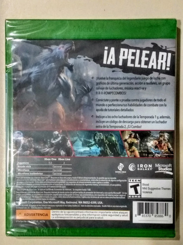 Juego Killer Instinct Xbox One Fisico Sellado