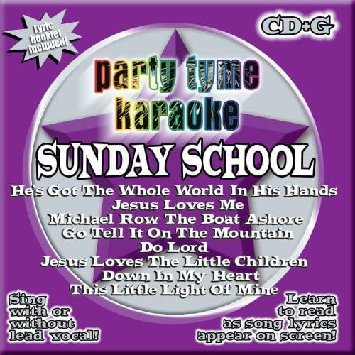 Cd: Party Tyme Karaoke Sunday School (8+8-song Cd+g)