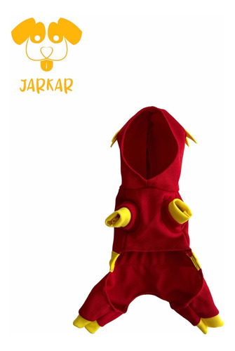 Disfraz Para Perro De Flash Talla 6