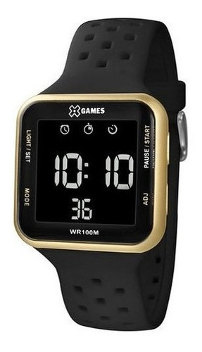 Relógio Masculino Esportivo Digital Preto Xgames Xgppd093