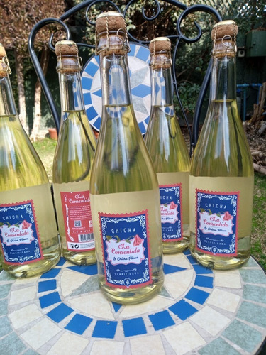 Chicha Espumante Clarificada De Baja Graduacion Alcoholica