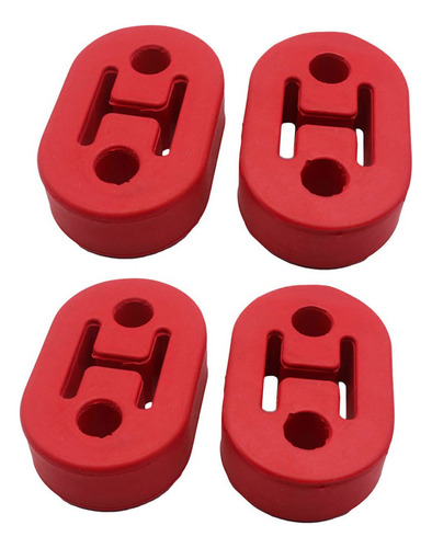 4x Soporte De Montaje De Tubo De Escape De Goma Para