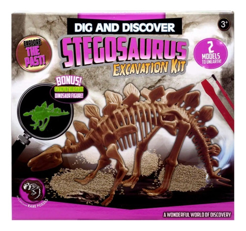 Kit De Excavacion De Dinosaurios Fosiles 6 Pzs   