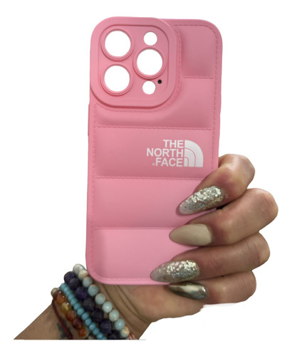 Funda Para iPhone 14 Pro North Face C/protector De Cámara