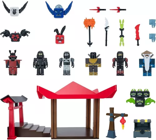 Bonecos Roblox - Playset Ninja Legends Figuras + Cód Virtual