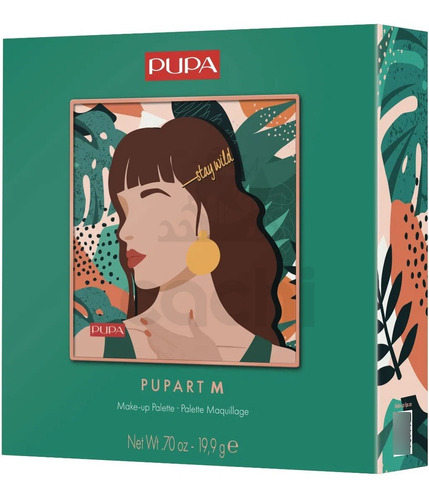 Imagen 2 de 9 de Pupa Petaca Pupart M Maquillaje 002 Stay Wild Burned Shades