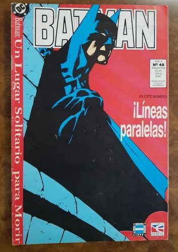 Batman - Dc Comic - Año 4 Nro 40 - Edición Perfil