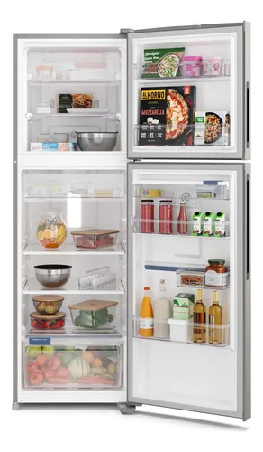 Geladeira Electrolux Frost Free Inverter 409L Água na Porta com AutoSense Duplex Inox Look (IW46S)