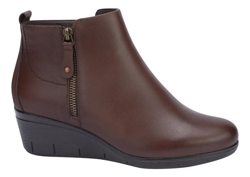 Bota De Dama Schatz Comfort Flex 1202 Color Cogñac