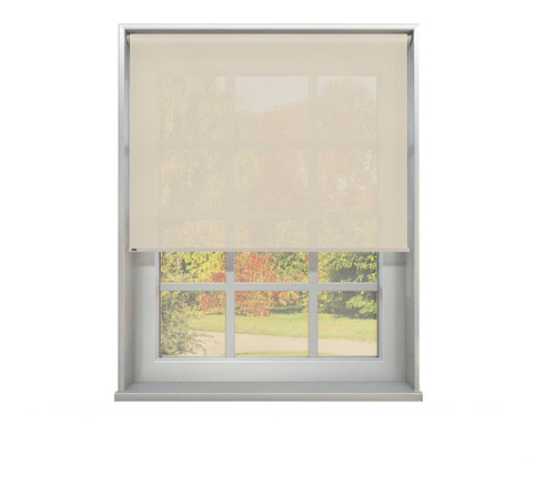 Cortina Roller Sun Screen 5% Beige 0,90 X 1,65