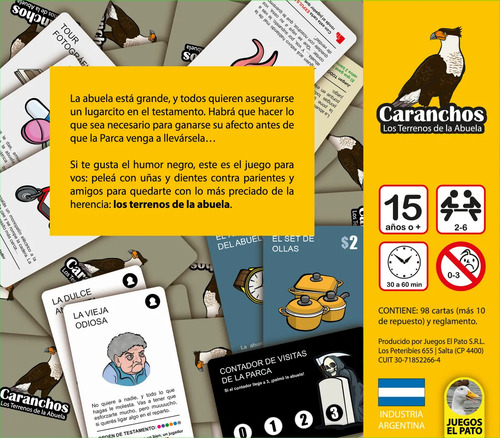 Juego Caranchos Los Terrenos De La Abuela Original